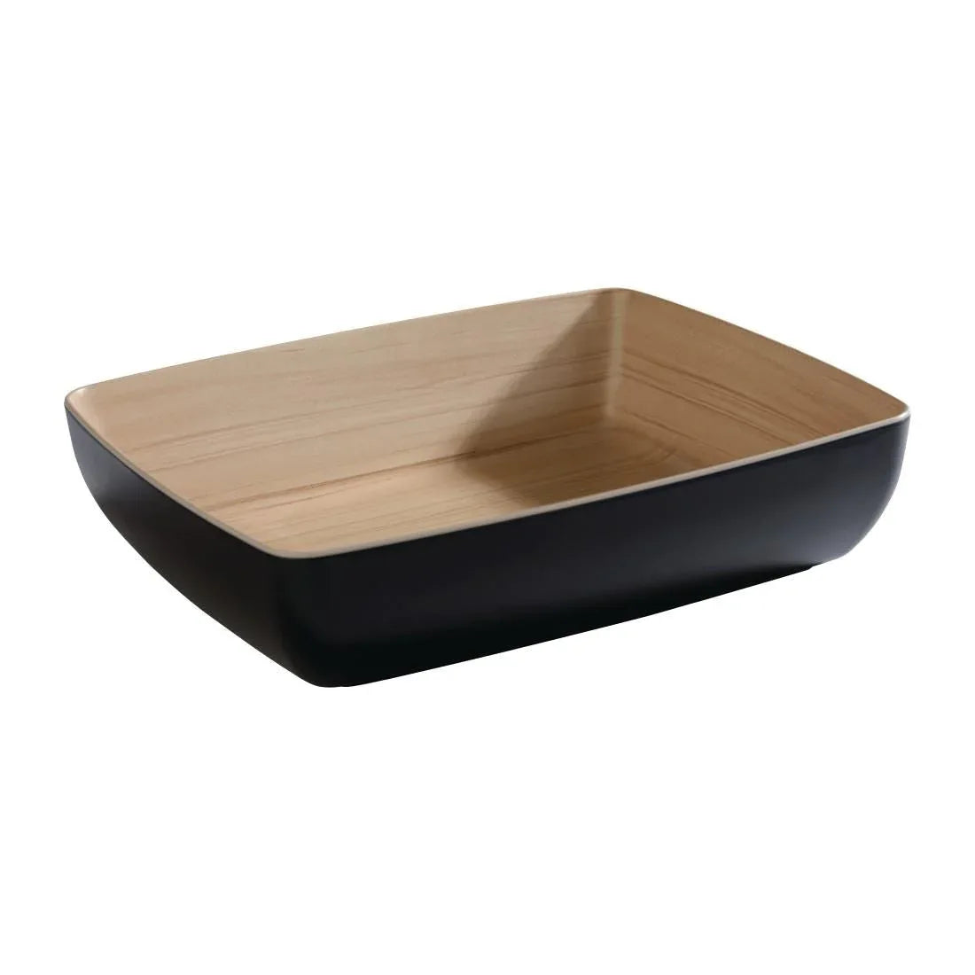 DW065 APS Frida Bowl GN1/2 Black - JD Catering Equipment Solutions Ltd