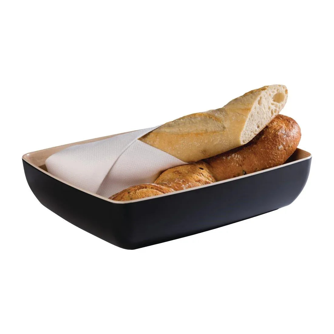 DW065 APS Frida Bowl GN1/2 Black - JD Catering Equipment Solutions Ltd