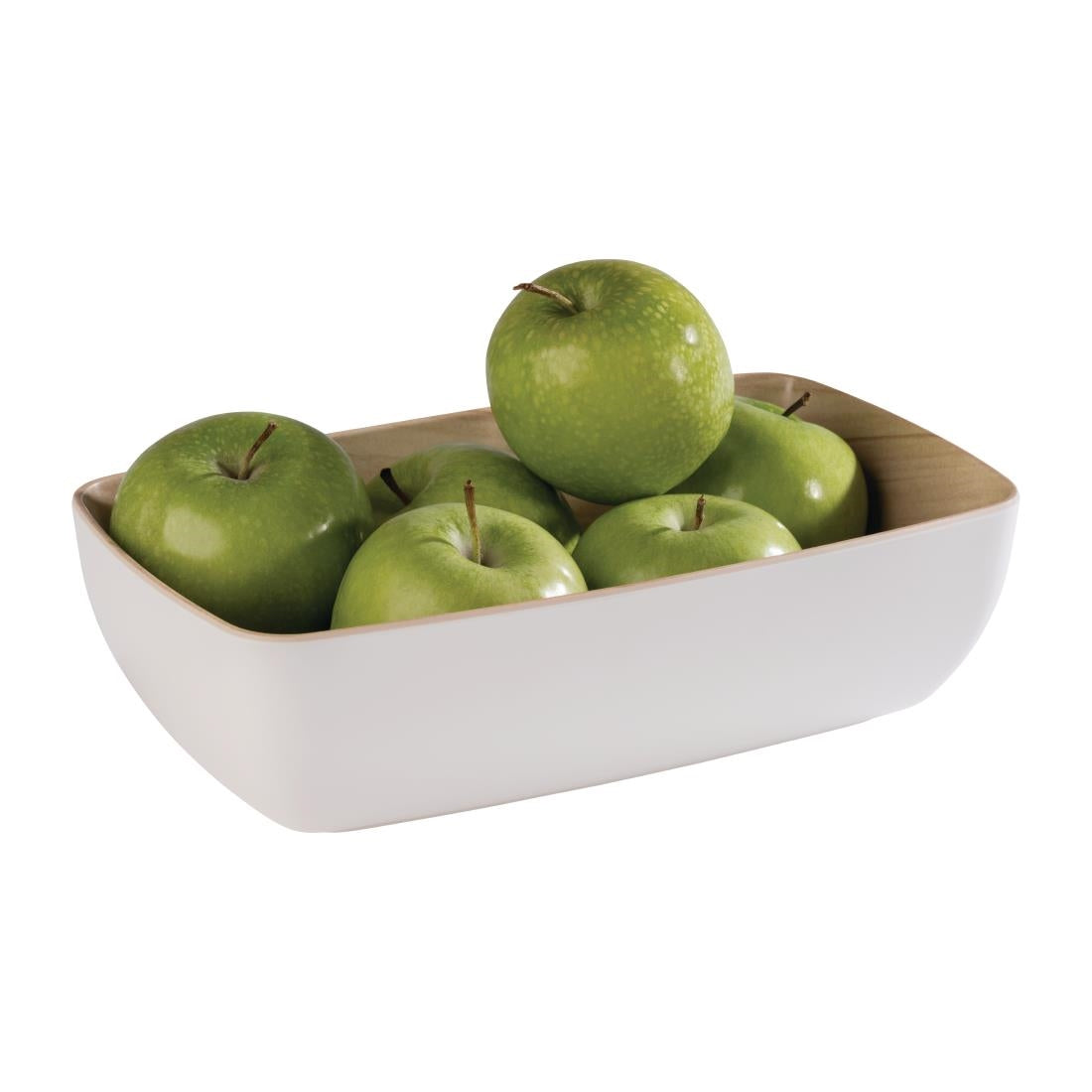 APS Frida Bowl GN1/4 White JD Catering Equipment Solutions Ltd