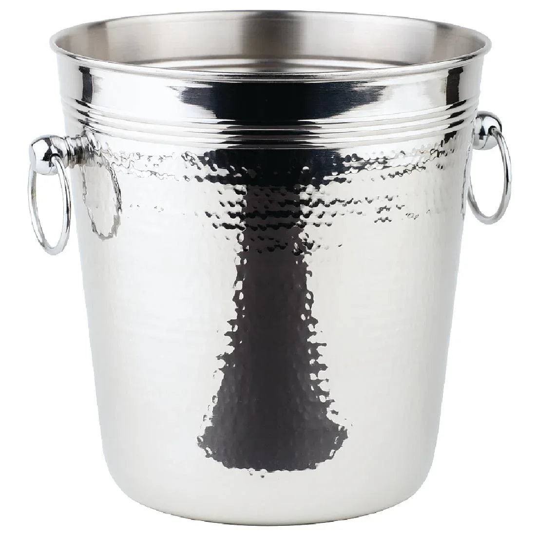 CB883 APS Hammered Stainless Steel Wine And Champagne Bucket - JD Catering Equipment Solutions Ltd