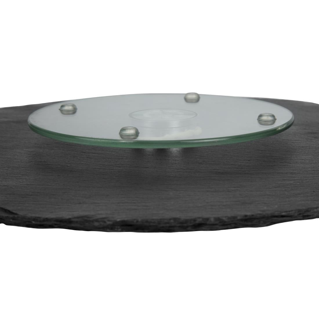 APS Revolving Platter Slate 320mm JD Catering Equipment Solutions Ltd