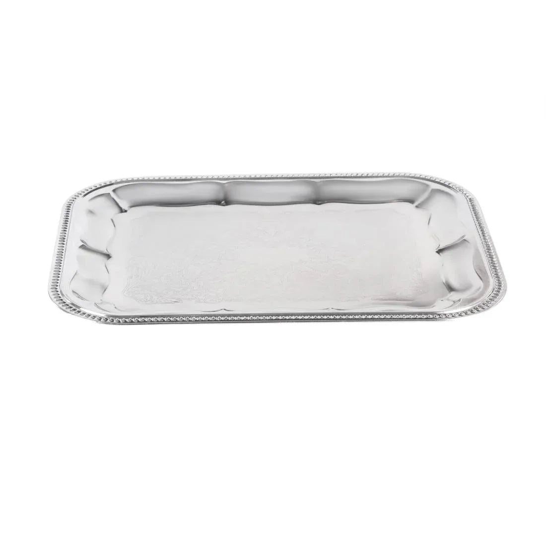 T751 APS Semi-Disposable Party Tray 410 x 310mm Chrome - JD Catering Equipment Solutions Ltd