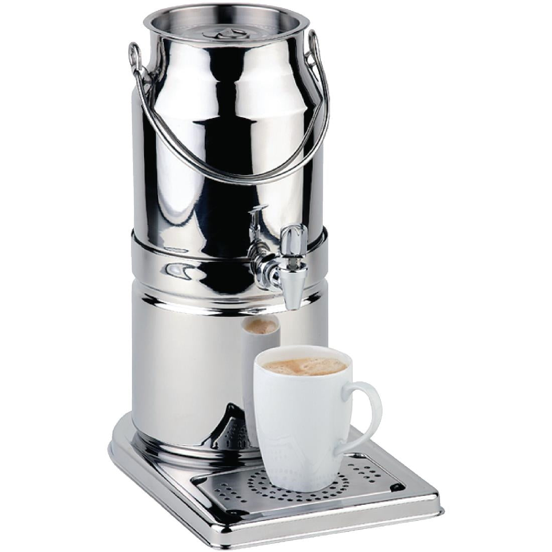 APS Stainless Steel Milk Dispenser JD Catering Equipment Solutions Ltd