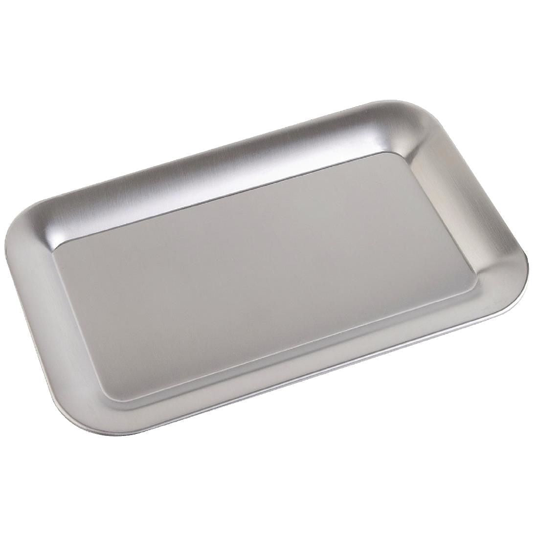 APS Stainless Steel Rectangular Service Tray 215mm JD Catering Equipment Solutions Ltd