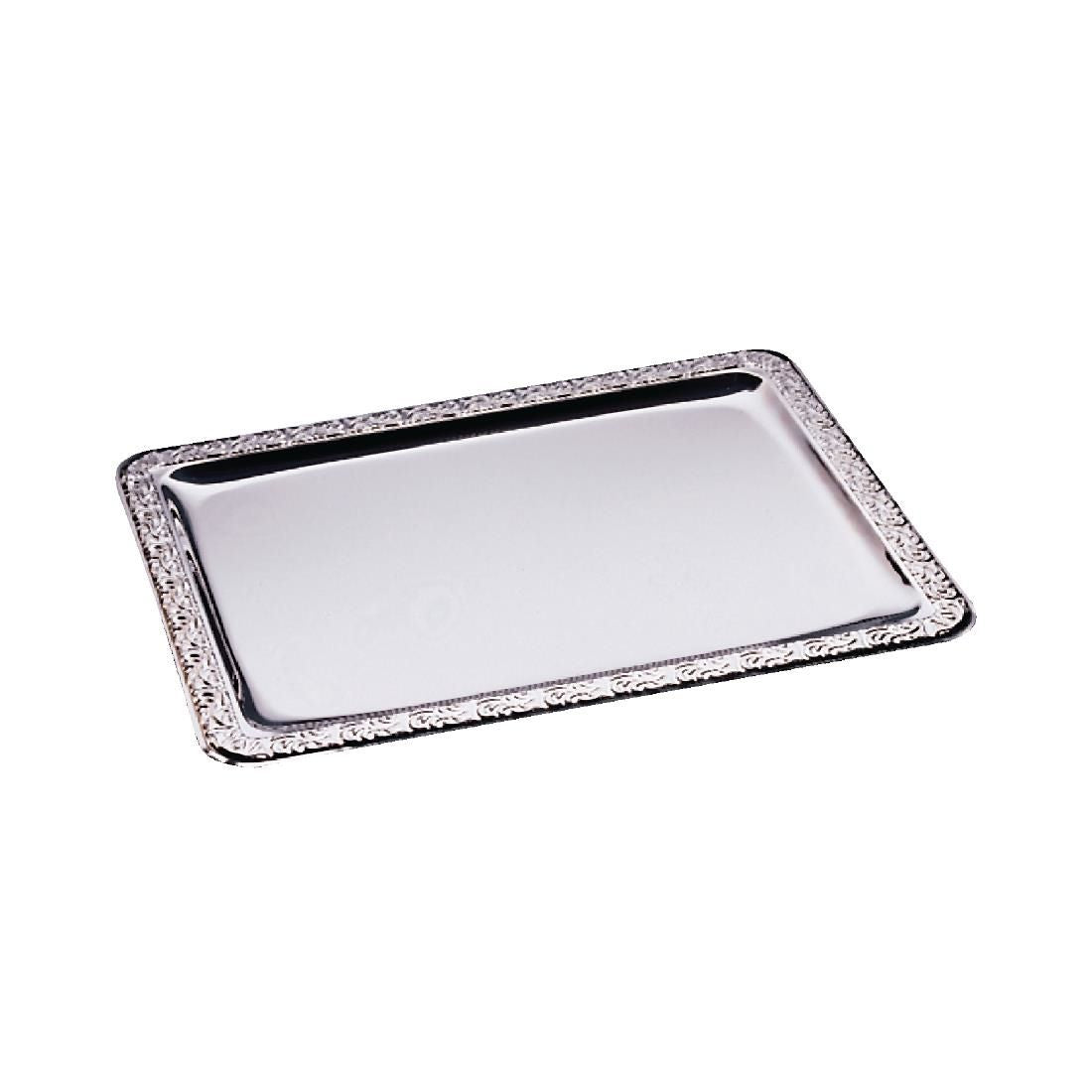 APS Stainless Steel Rectangular Service Tray JD Catering Equipment Solutions Ltd