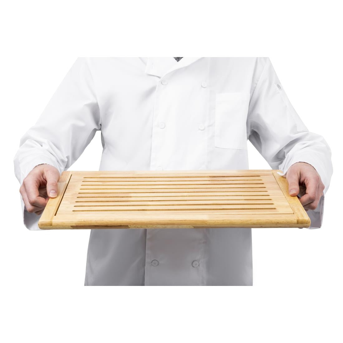 APS Thick Slatted Wooden Chopping Board JD Catering Equipment Solutions Ltd