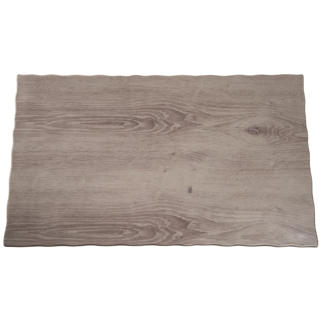 APS Wood Effect Melamine Tray GN 1/1 JD Catering Equipment Solutions Ltd