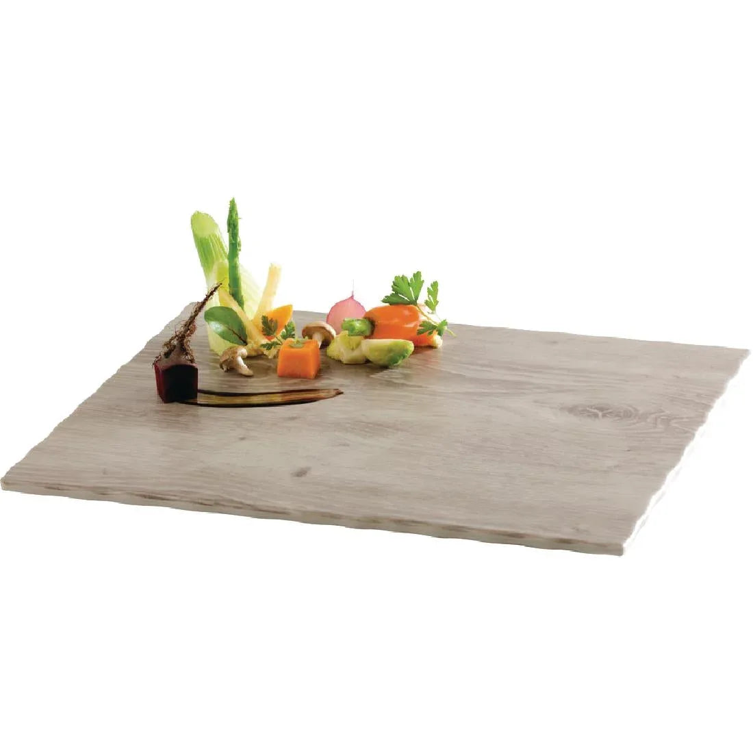 GK647 APS Wood Effect Melamine Tray GN 1/3 - JD Catering Equipment Solutions Ltd