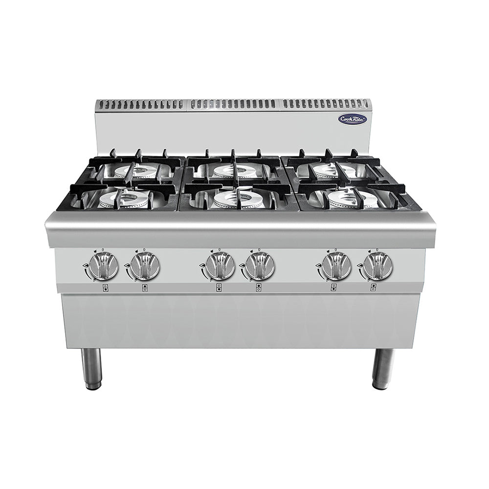 CookRite Four Burner Gas Boiling Top AT7G6B-C-1
