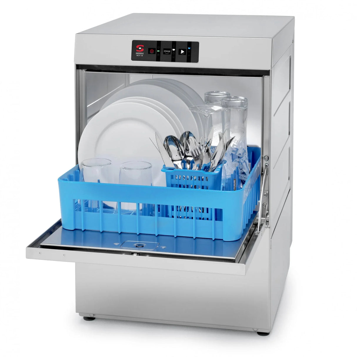 Sammic Active Range 400mm Basket Glasswasher AX-40B DD