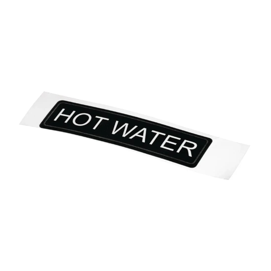 K705 Adhesive Airpot Label - Hot Water - JD Catering Equipment Solutions Ltd