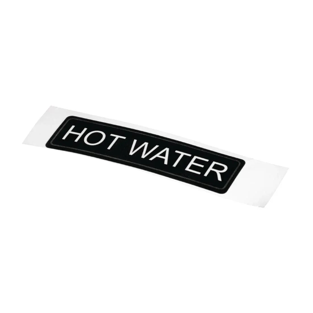 K705 Adhesive Airpot Label - Hot Water - JD Catering Equipment Solutions Ltd