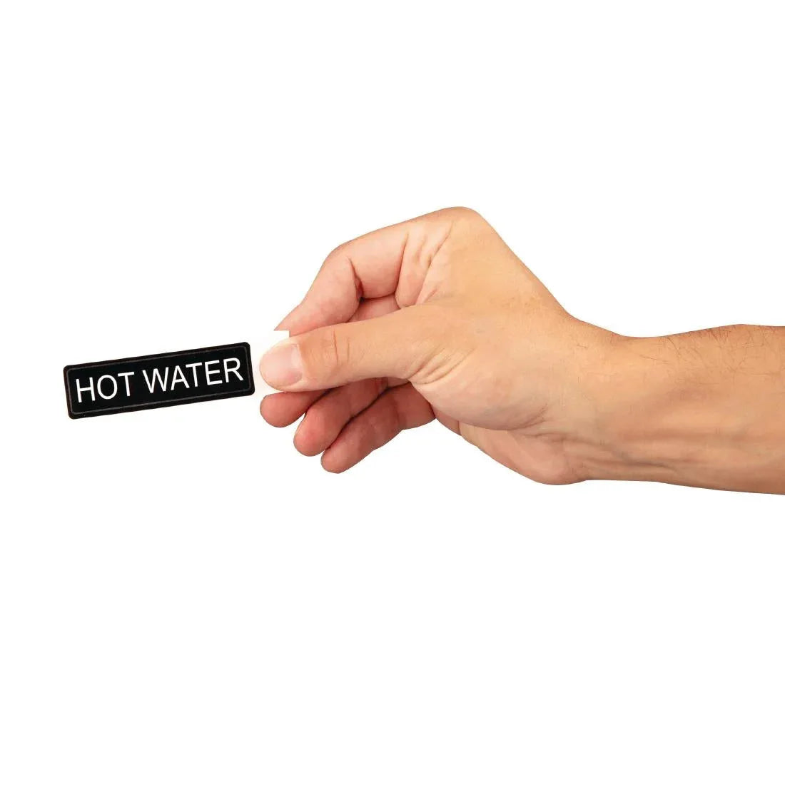K705 Adhesive Airpot Label - Hot Water - JD Catering Equipment Solutions Ltd