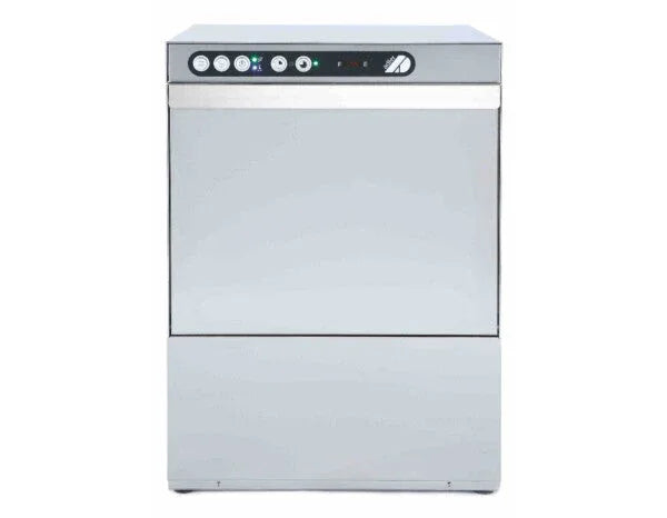 Adler AD40GL-DPSO 400mm Basket Glasswasher with Integral Water Softener - JD Catering Equipment Solutions Ltd