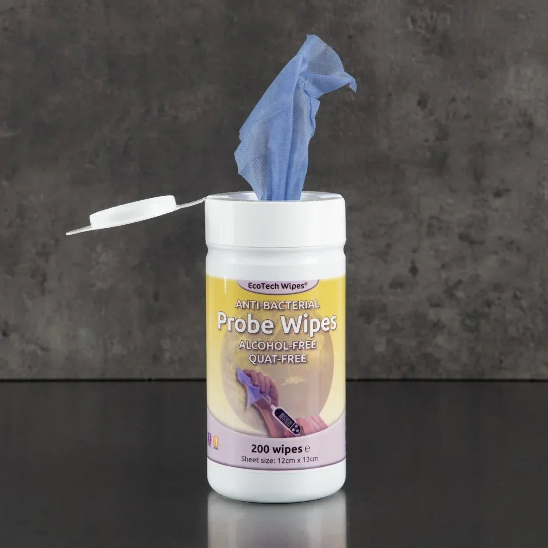 DE853 Alcohol-Free Quat-Free Food Probe Wipes (Pack of 200) - JD Catering Equipment Solutions Ltd