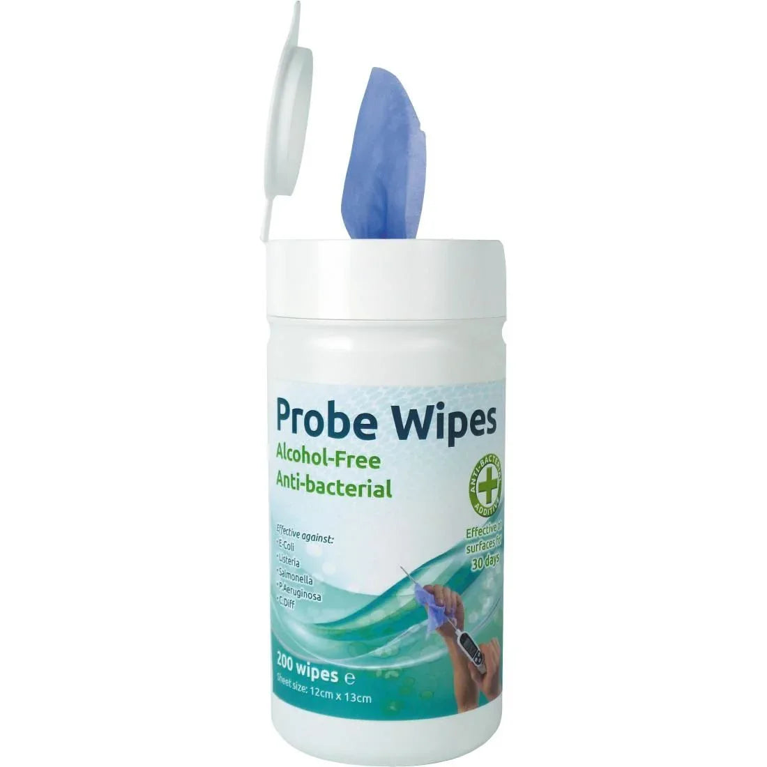 DE853 Alcohol-Free Quat-Free Food Probe Wipes (Pack of 200) - JD Catering Equipment Solutions Ltd