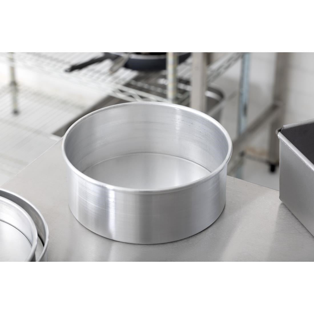 Aluminium Cake Tin With Removable Base 200mm JD Catering Equipment Solutions Ltd