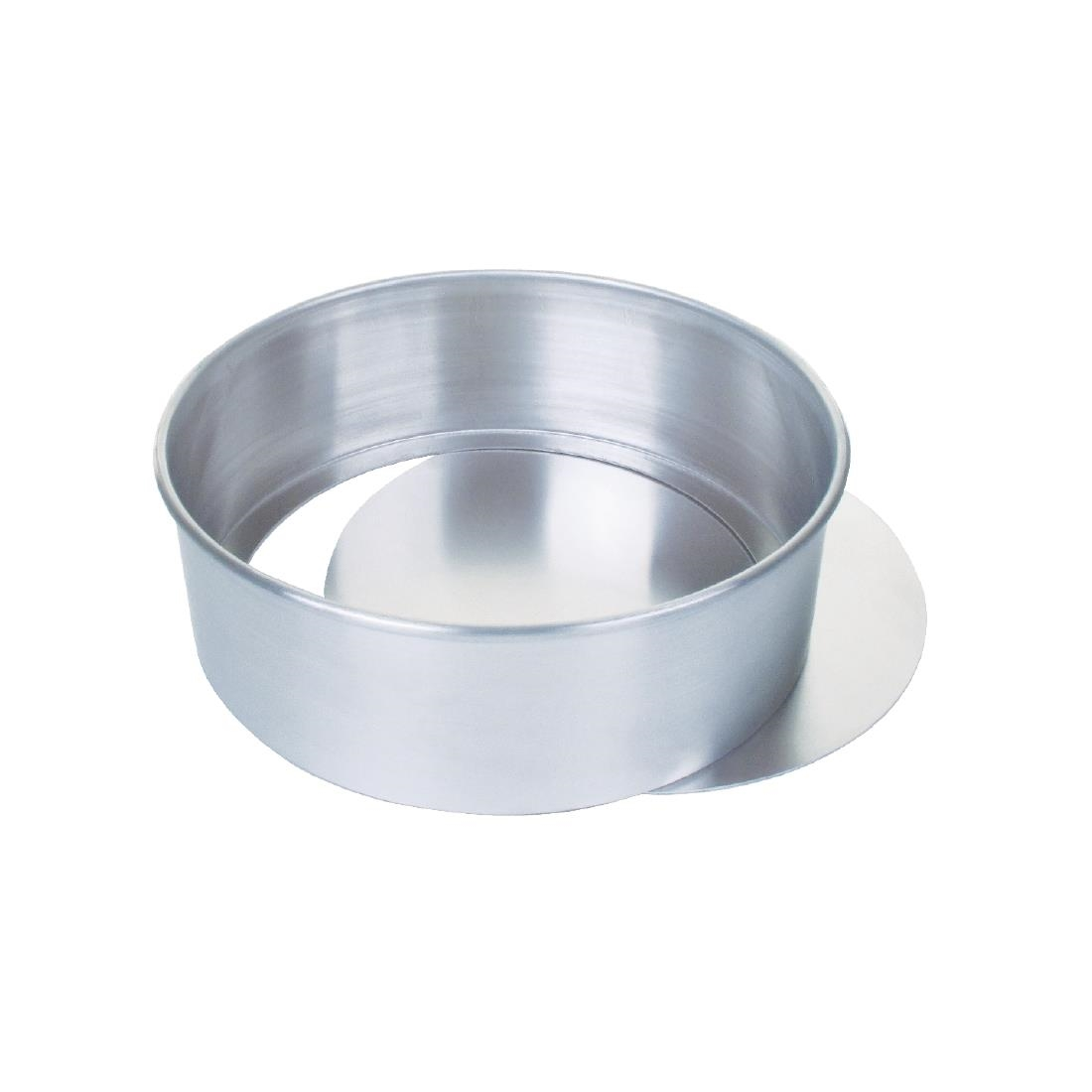 Aluminium Cake Tin With Removable Base 230mm JD Catering Equipment Solutions Ltd