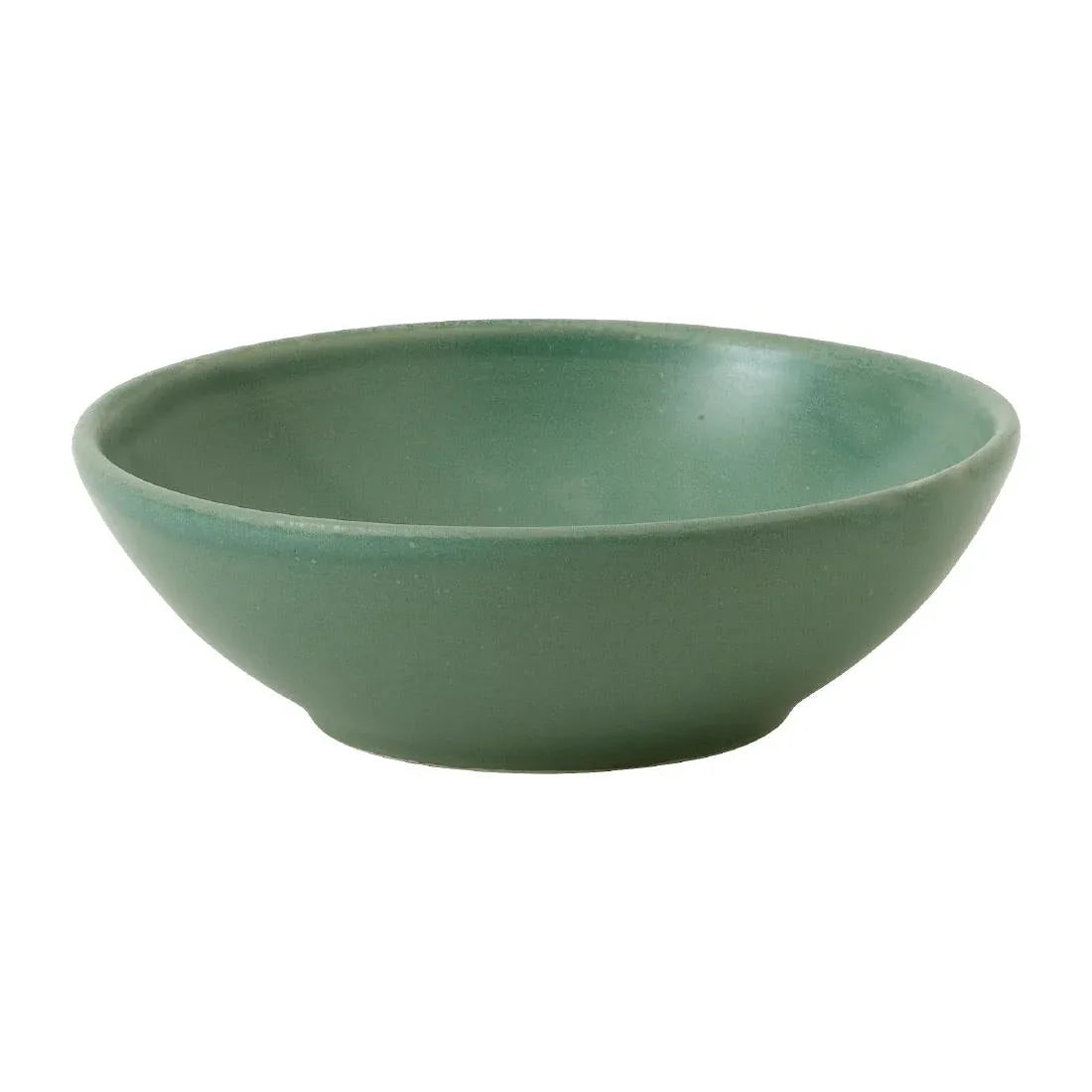 FJ711 Andorra Green Shallow Bowl (Box 12) - JD Catering Equipment Solutions Ltd