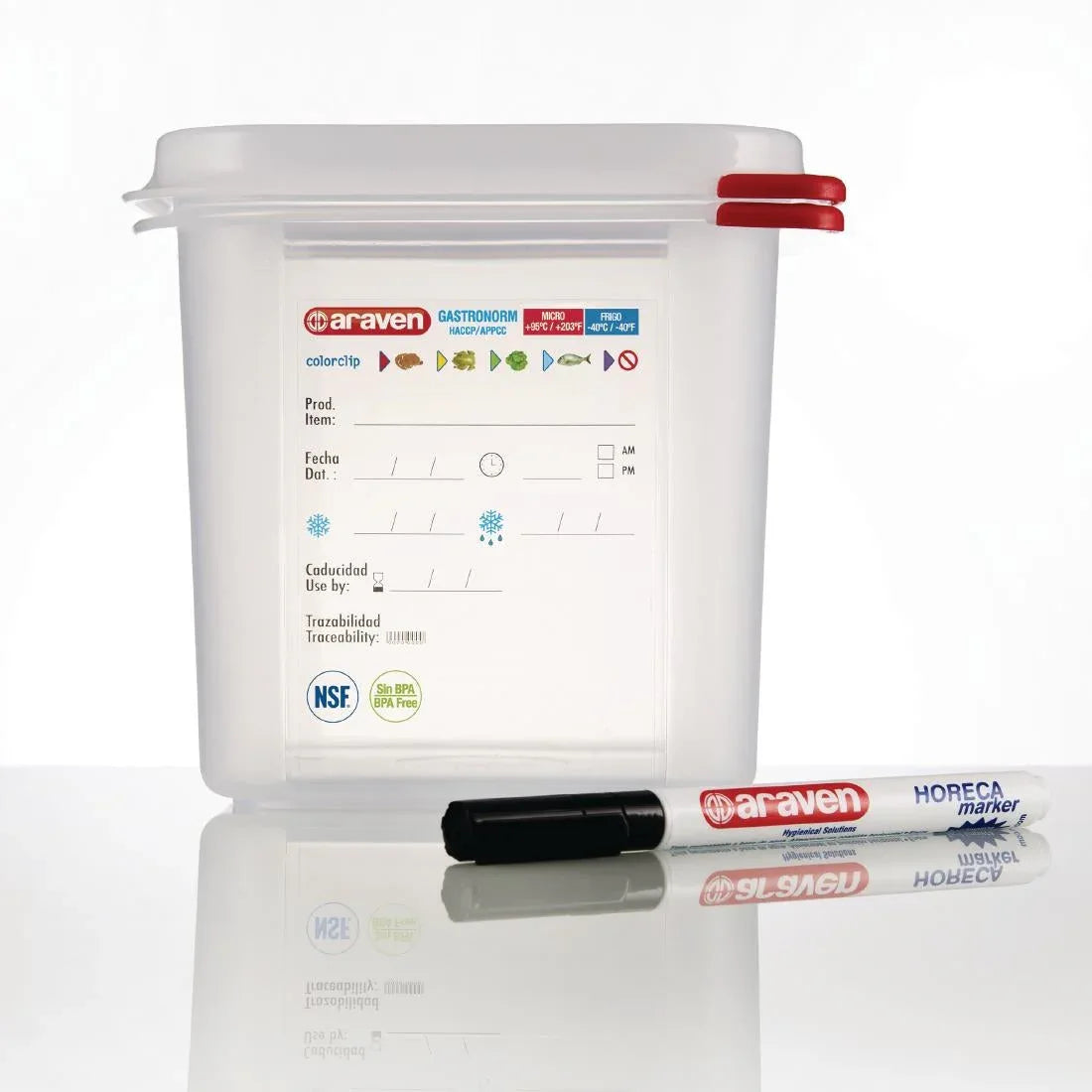 U283 Araven Food Storage Marker Pen - JD Catering Equipment Solutions Ltd