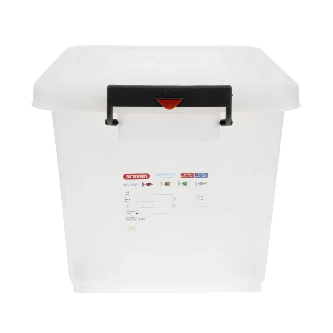 J245 Araven Mobile Food Storage Bin with Lid - JD Catering Equipment Solutions Ltd