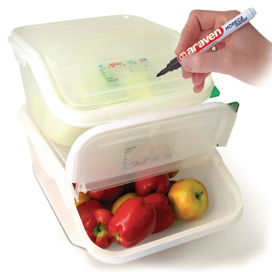 CG043 Araven Polypropylene 1/3 Gastronorm Ingredient Bin 7Ltr - JD Catering Equipment Solutions Ltd