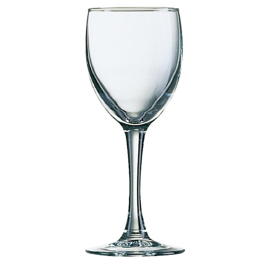 Arcoroc Princesa Wine Glasses 230ml CE Marked at 175ml (Pack of 48) JD Catering Equipment Solutions Ltd