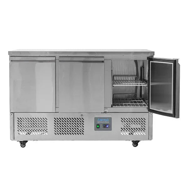 Arctica Compact Refrigerated Prep Counter 2/3 Door - JD Catering Equipment Solutions Ltd