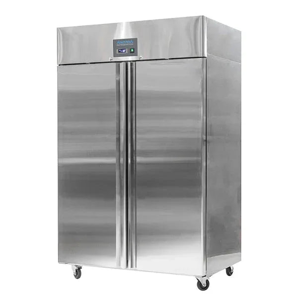 Arctica Heavy Duty GN Freezer - 1240Ltr - 2 Dr - S/S HED238 - JD Catering Equipment Solutions Ltd