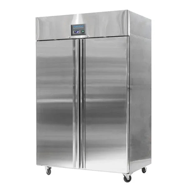Arctica Heavy Duty GN Fridge - 1240Ltr - 2 Door Stainless Steel HED237 - JD Catering Equipment Solutions Ltd