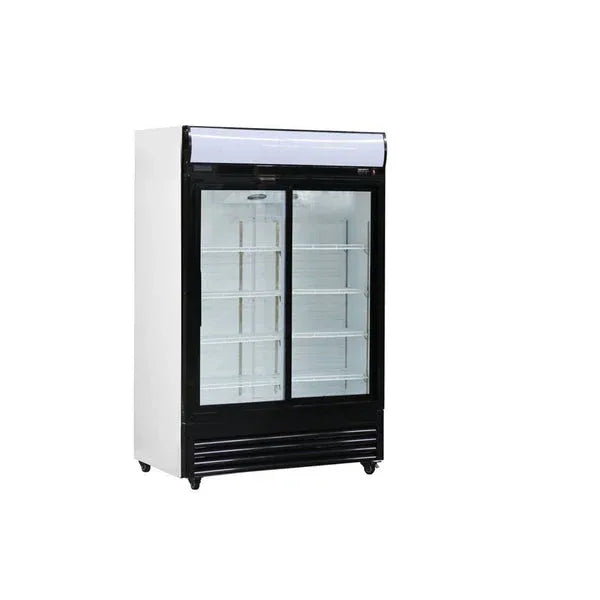Arctica Med.Duty Display Glass Door Fridge With Canopy (HEF957,HEF958,HEF956) - JD Catering Equipment Solutions Ltd