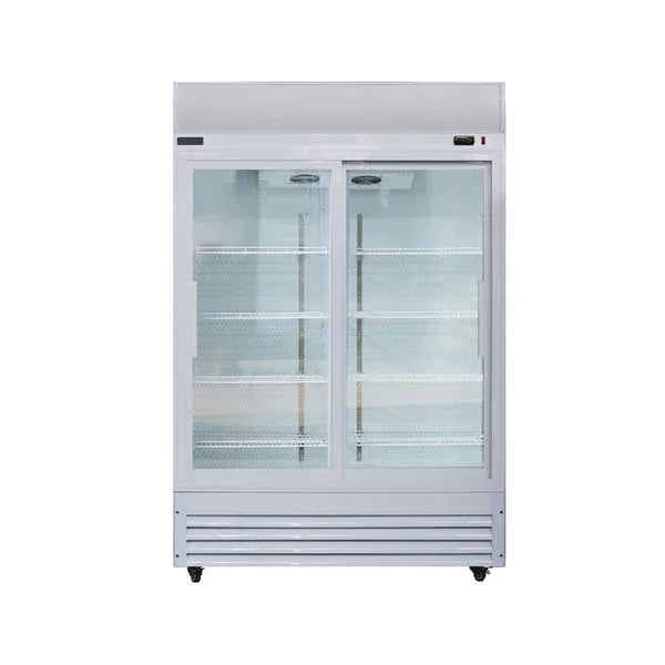 Arctica Med.Duty Display Glass Door Fridge With Canopy (HEF957,HEF958,HEF956) - JD Catering Equipment Solutions Ltd