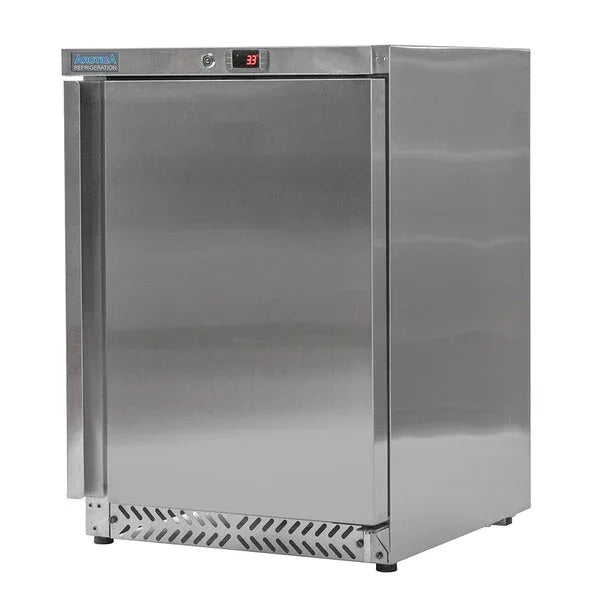Arctica Medium Duty U/C Freezer 143Ltr - Stainless Steel/White - JD Catering Equipment Solutions Ltd