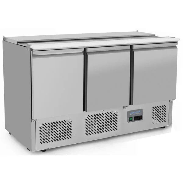 Arctica Refrigerated Saladette Prep Counter 2/3 Door - JD Catering Equipment Solutions Ltd
