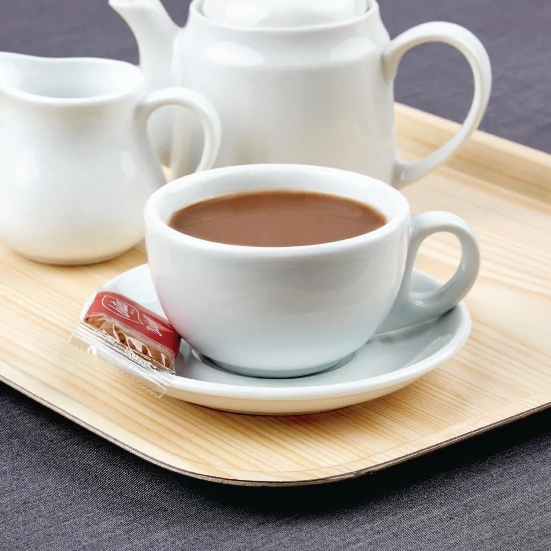 CC201 Athena Hotelware Cappuccino Cups 8oz (Pack of 24) - JD Catering Equipment Solutions Ltd