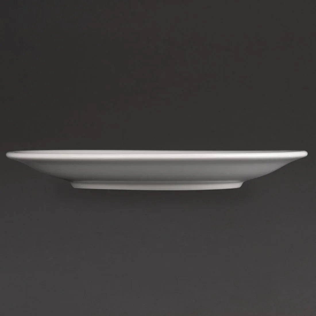 Athena Hotelware Narrow Rimmed Plates 205mm (Pack of 12) JD Catering Equipment Solutions Ltd