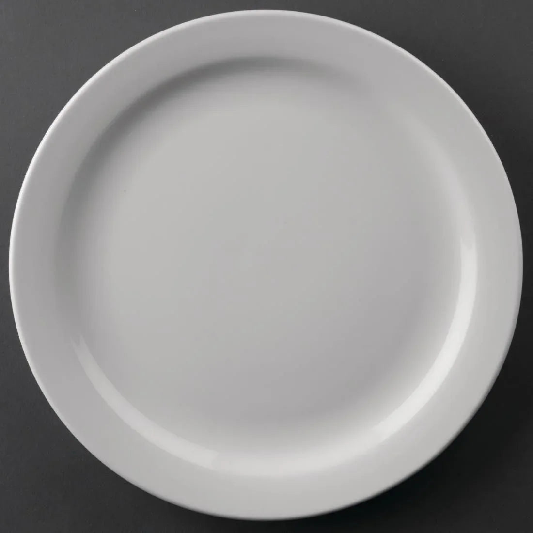 Athena Hotelware Narrow Rimmed Plates 226mm (Pack of 12) JD Catering Equipment Solutions Ltd