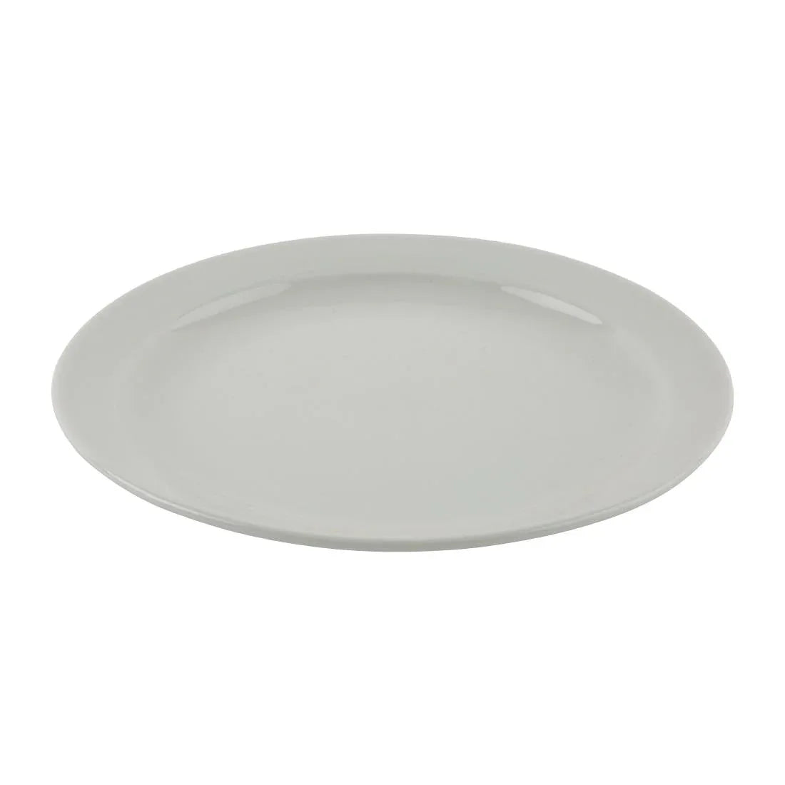 Athena Hotelware Narrow Rimmed Plates 226mm (Pack of 12) JD Catering Equipment Solutions Ltd