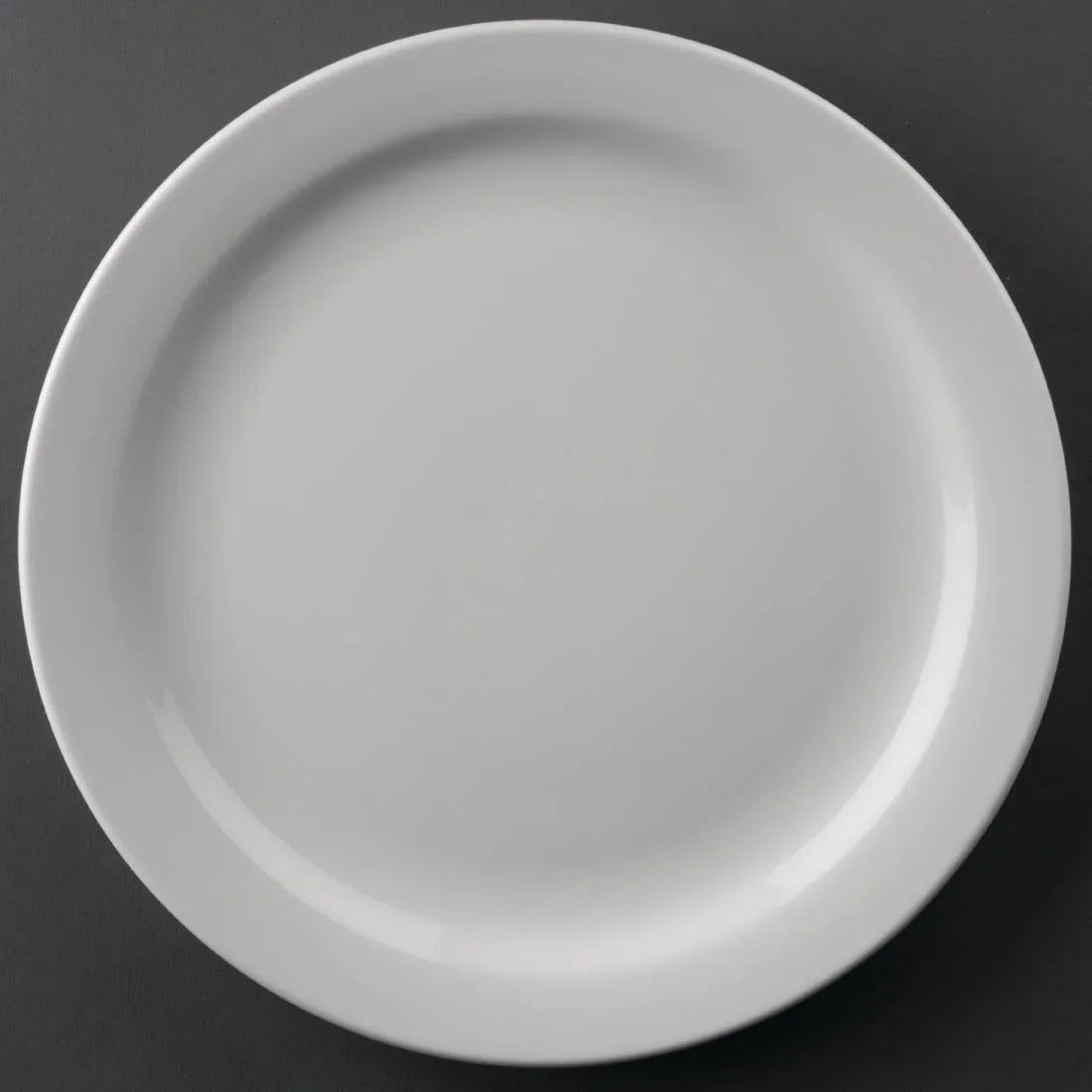 Athena Hotelware Narrow Rimmed Plates 226mm (Pack of 12) JD Catering Equipment Solutions Ltd