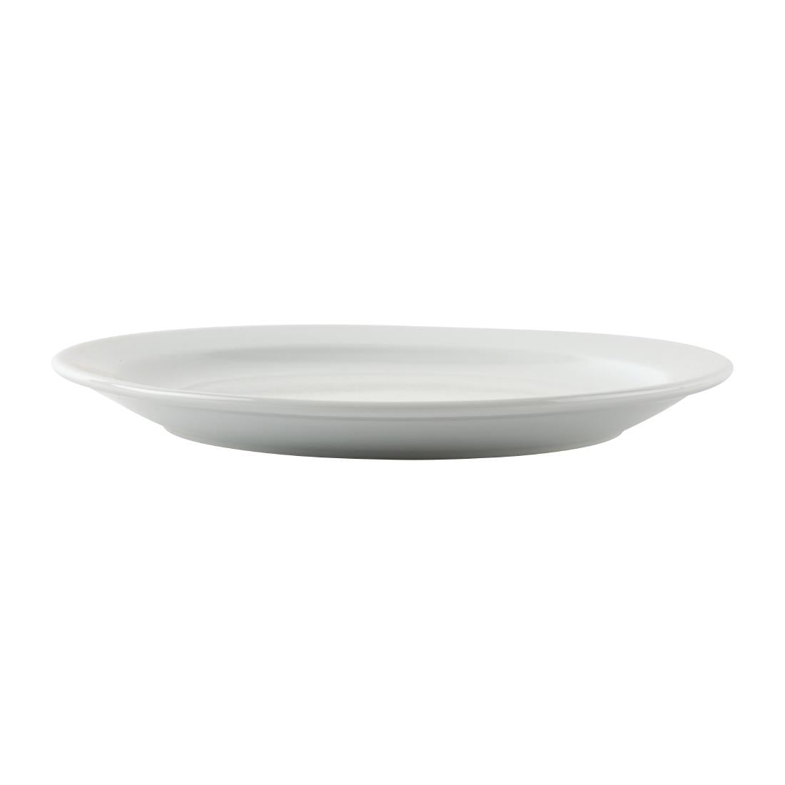 Athena Hotelware Narrow Rimmed Plates 226mm (Pack of 12) JD Catering Equipment Solutions Ltd
