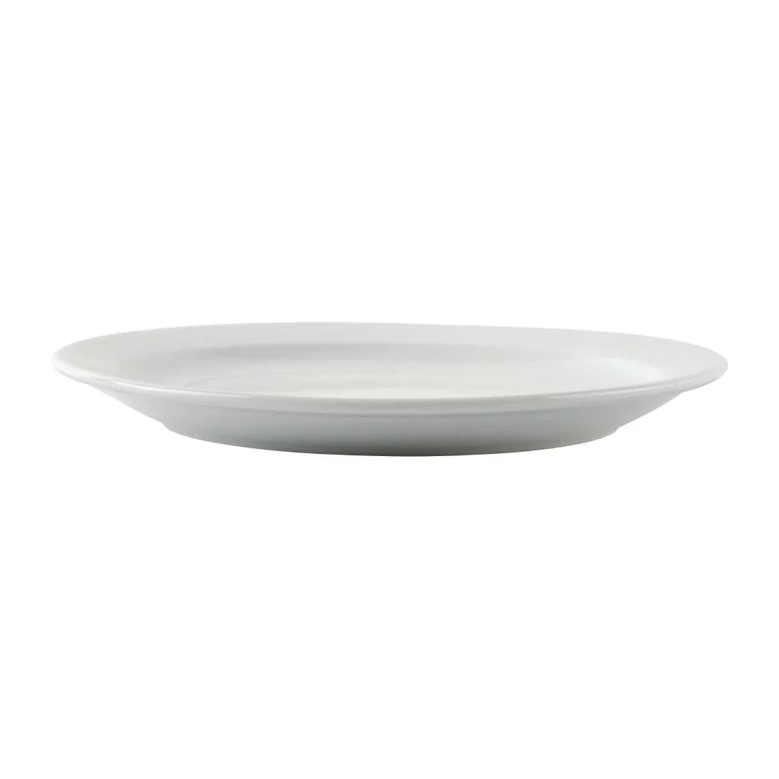 Athena Hotelware Narrow Rimmed Plates 226mm (Pack of 12) JD Catering Equipment Solutions Ltd