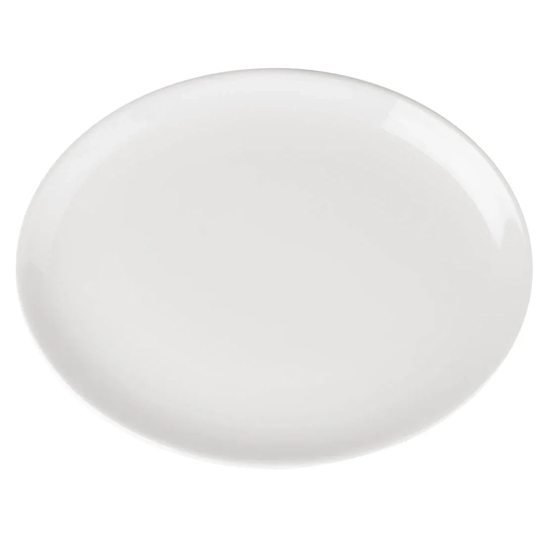CC211 Athena Hotelware Oval Coupe Plates 254 x 197 mm (Pack of 12) - JD Catering Equipment Solutions Ltd