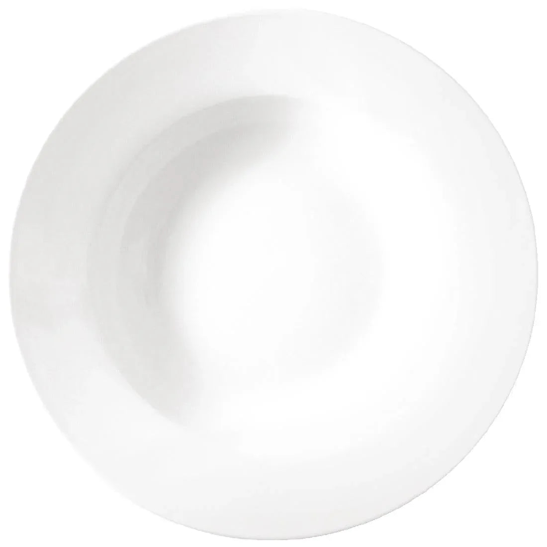 Athena Hotelware Rimmed Soup & Pasta Bowls 228mm 210ml (Pack of 6) JD Catering Equipment Solutions Ltd