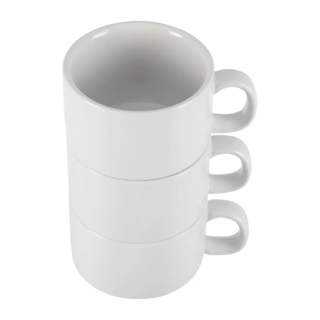 Athena Hotelware Stacking Cups 7oz (Pack of 24) JD Catering Equipment Solutions Ltd