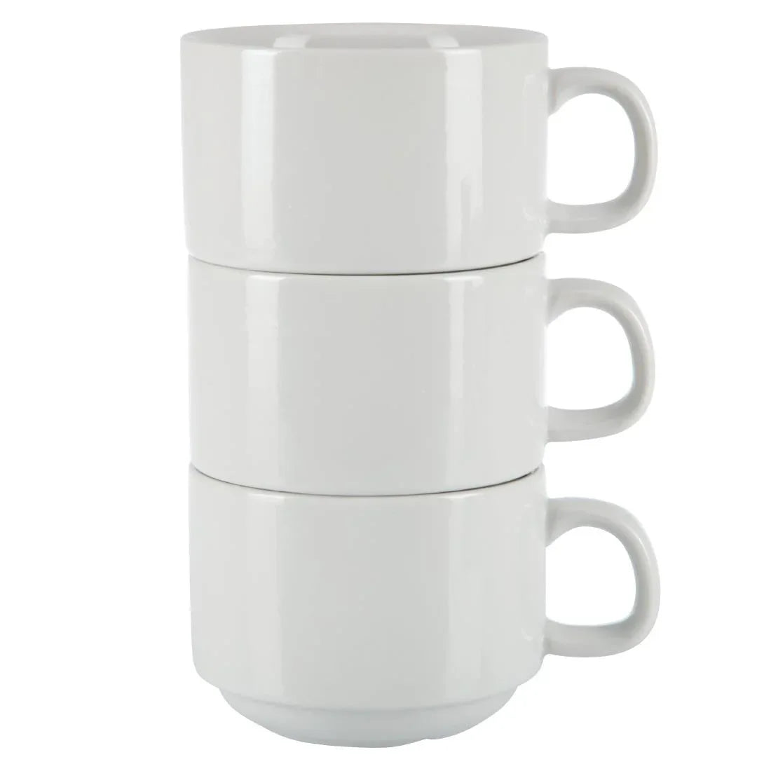 Athena Hotelware Stacking Cups 7oz (Pack of 24) JD Catering Equipment Solutions Ltd