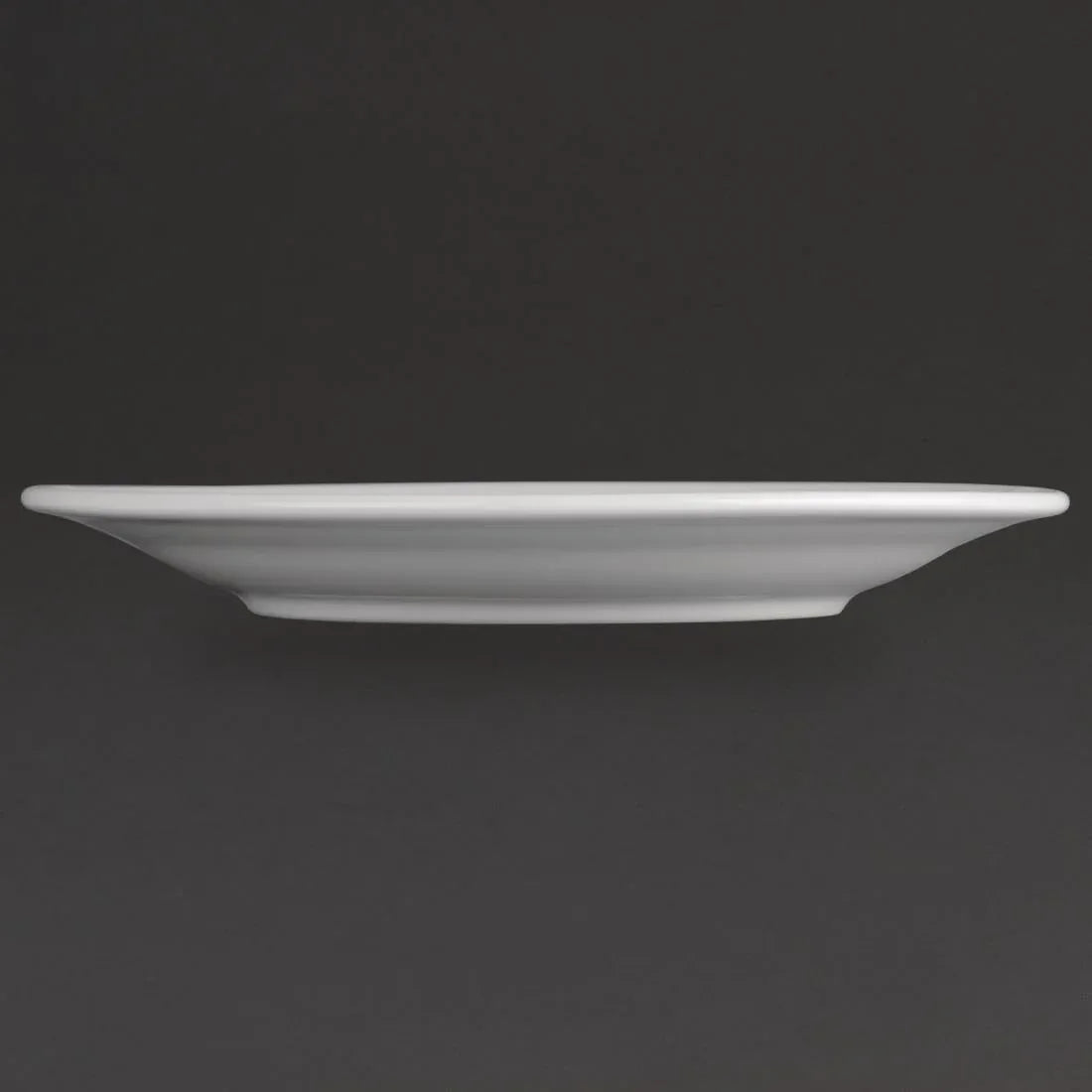 Athena Hotelware Wide Rimmed Plates 165mm (Pack of 12) JD Catering Equipment Solutions Ltd