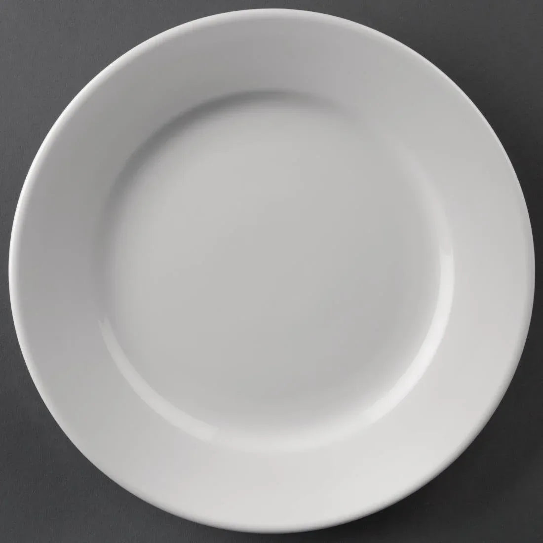 CC207 Athena Hotelware Wide Rimmed Plates 202mm (Pack of 12) - JD Catering Equipment Solutions Ltd