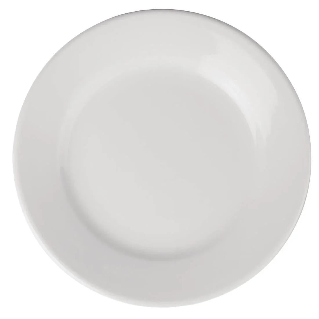 CC207 Athena Hotelware Wide Rimmed Plates 202mm (Pack of 12) - JD Catering Equipment Solutions Ltd