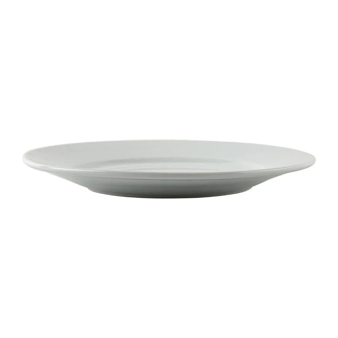 Athena Hotelware Wide Rimmed Plates 228mm (Pack of 12) JD Catering Equipment Solutions Ltd