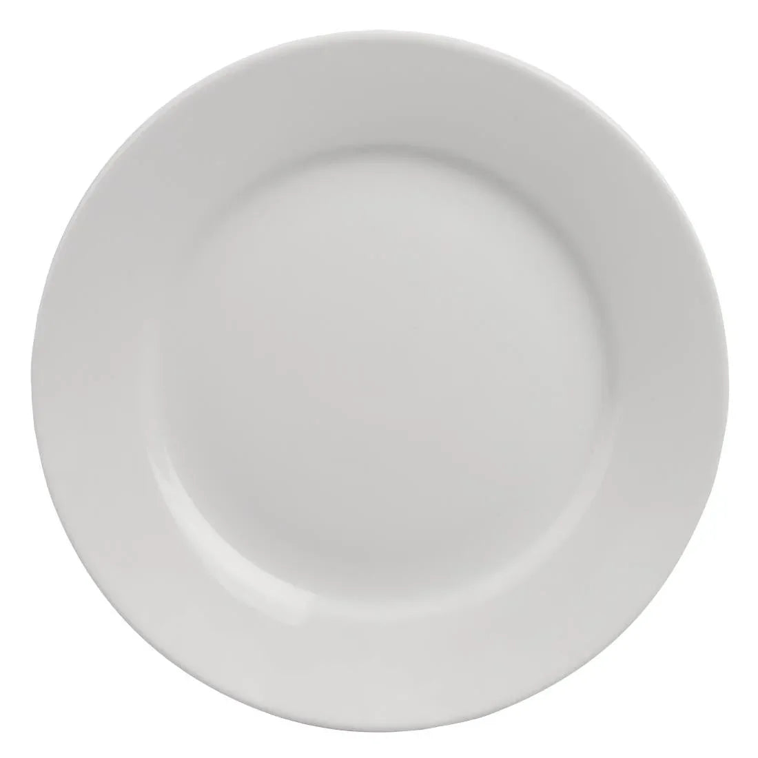 Athena Hotelware Wide Rimmed Plates 228mm (Pack of 12) JD Catering Equipment Solutions Ltd